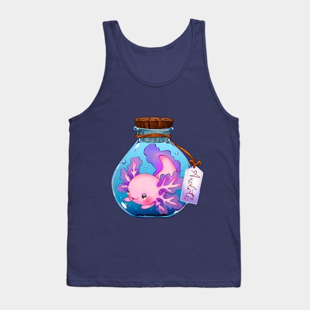 Axolotl Tank Top by Tielss 